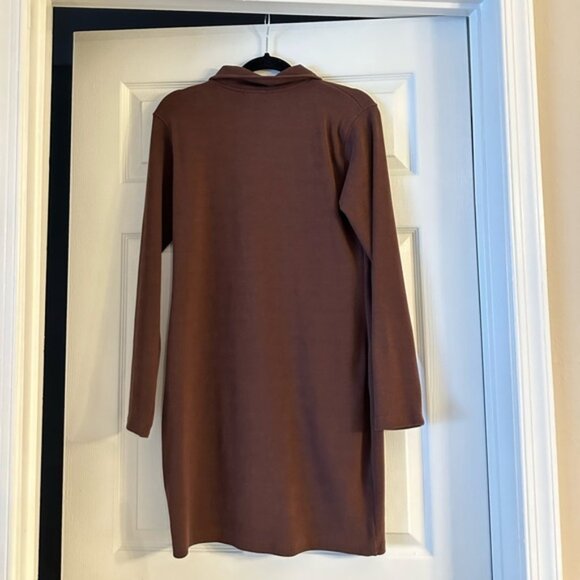 FOR MARIA Nasty Gal Zip Down Collar Mini Dress - Picture 4 of 4